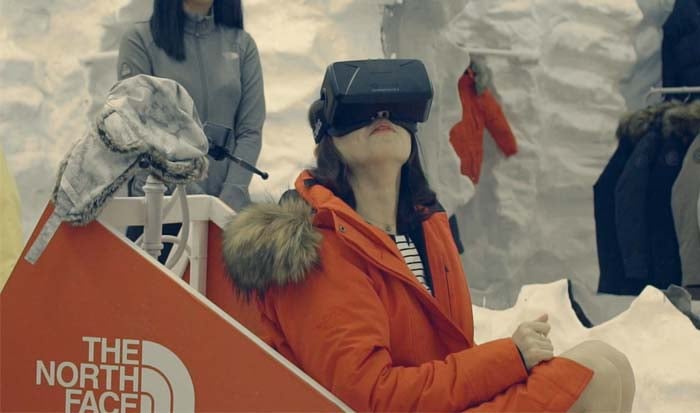 North Face VR experience North Face VR experience